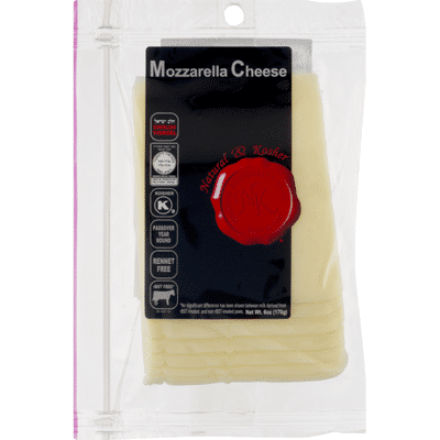 Natural And Kosher Mozzarella Cheese