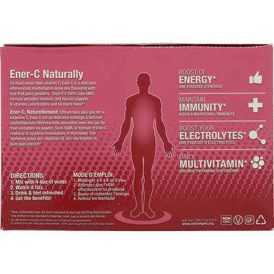 Ener-C Multivitamin Drink Mix, 1000 mg, Raspberry