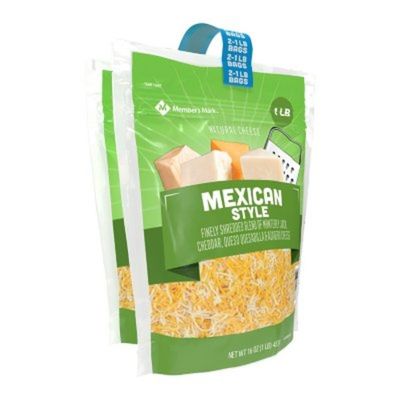Member's Mark Mexican Style Finely Shredded Blend Of Monterey Jack, Cheddar, Queso Quesadilla & Asadero Cheese