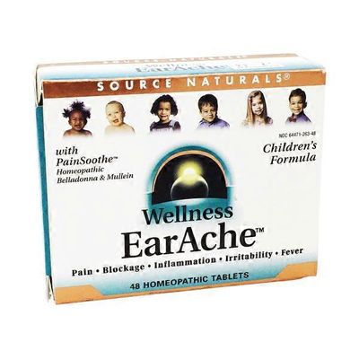 Source Naturals Wellness Earache Homeopathic Tablets