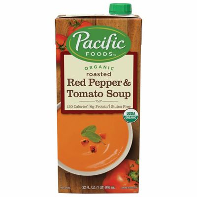 Pacific Foods Organic Roasted Red Pepper & Tomato Soup
