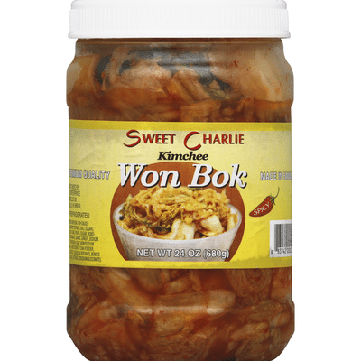 Sweet Charlie Kimchee, Won Bok, Spicy