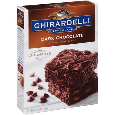 Ghirardelli Chocolate Dark Chocolate Premium Brownie Mix
