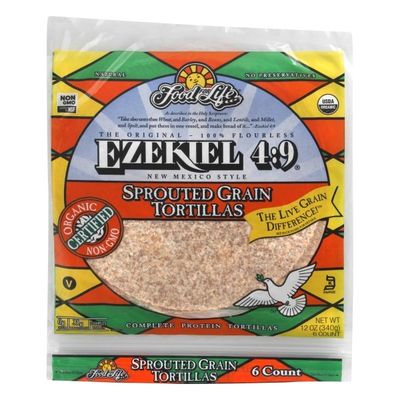 Food for Life Organic Sprouted Grain Tortillas 8 Inch