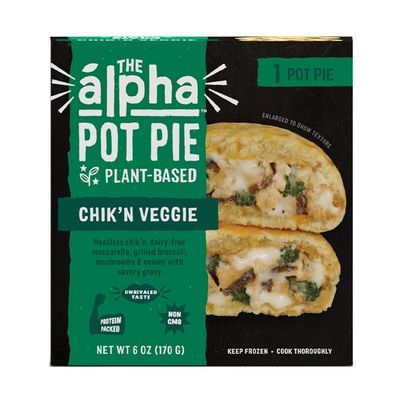 The Alpha Pot Pie, Chick'n Veggie, Plant-Based