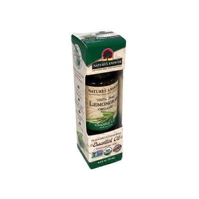 Nature's Answer 100% Pure Lemongrass Essential Oil