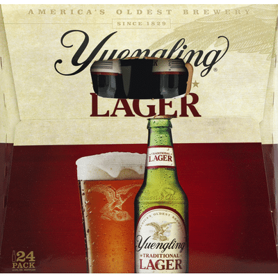 Yuengling Beer, Traditional Lager, 24 Pack