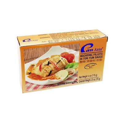 Panasia Mackerel Fillets in Tom Yum Sauce
