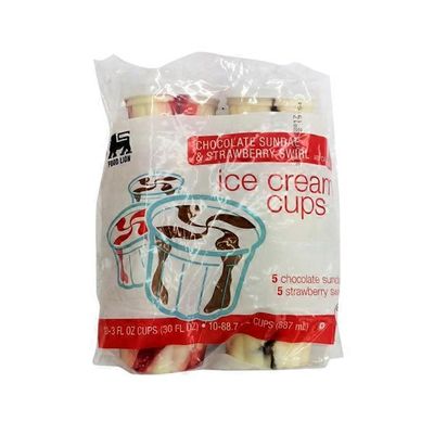Food Lion Sundae Ice Cups
