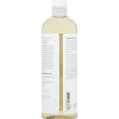 Now Moisturizing Oil, Sweet Almond Oil, 100% Pure