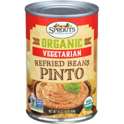 Sprouts Organic Vegetarian Refried Beans