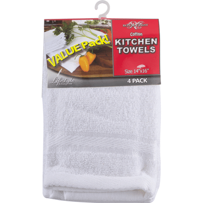 Royal Crest Cotton Kitchen Towels 14"x16"