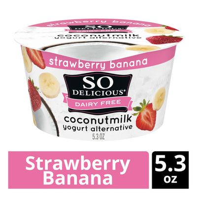So Delicious Dairy Free Coconut Milk Strawberry Banana