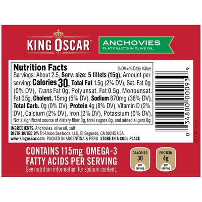 King Oscar Anchovies