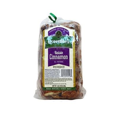 Greenlee's Raisin Cinnamon Bread
