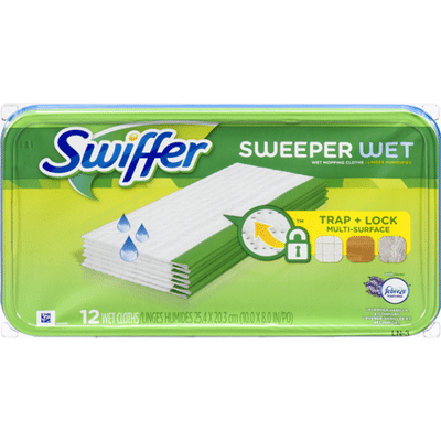 Swiffer Wet Mopping Cloths, Lavender