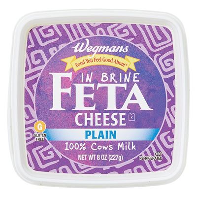 Wegmans Cheese, Feta, in Brine, Plain