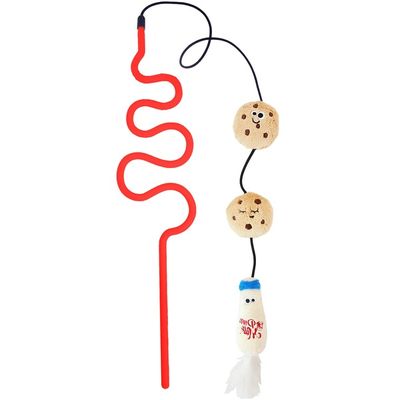 R2P Pet Milk & Cookies Wand Cat Toy