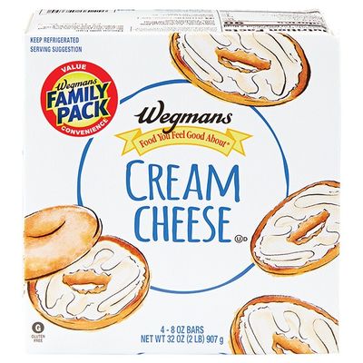 Wegmans Food You Feel Good About Original Cream Cheese, FAMILY PACK