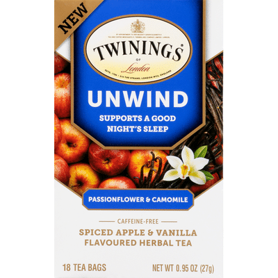 Twinings Of London Unwind Passionflower & Camomile Tea Bags