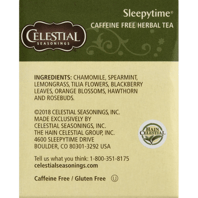 Celestial Seasonings Tea Bags Sleepytime