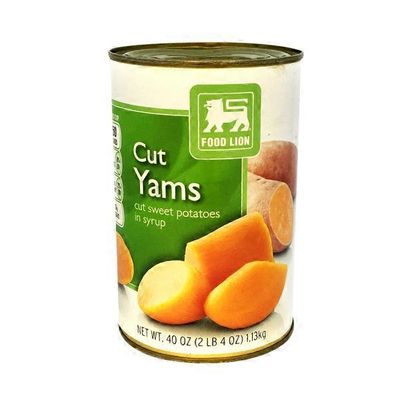 Food Lion Cut Yams Cut Sweet Potatoes In Syrup