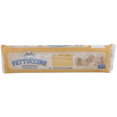 Sprouts Durum Wheat Fettuccine Pasta