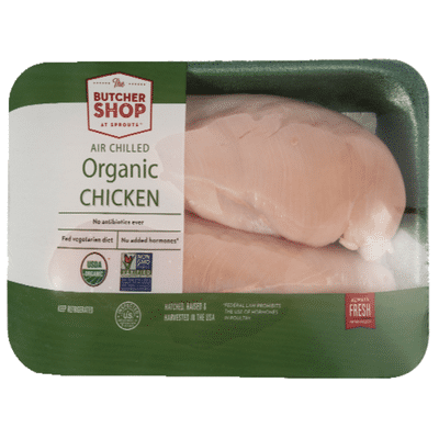 Organic Boneless Chicken Breast, Package