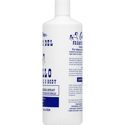 Cabellina Shampoo Del Caballo For Mane, Tail & Body
