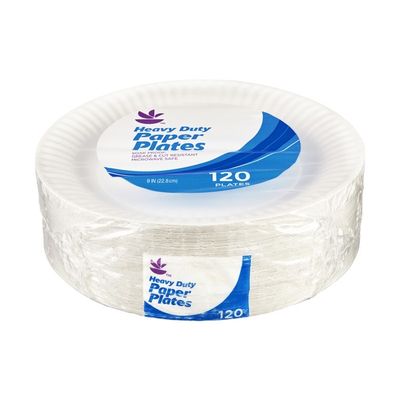 SB Heavy Duty Paper Plates - 120 CT