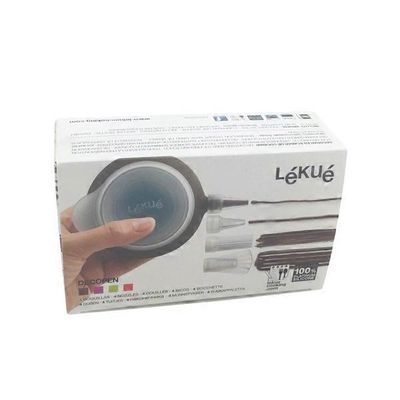 Lekue Deco Pen + 4 Nozzles, Brown