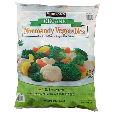 Kirkland Signature Organic Vegetables, 5.5 lb