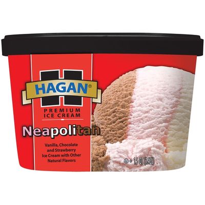 Hagan Neapolitan Premium Ice Cream