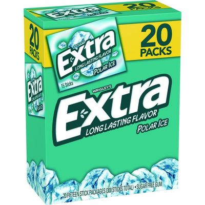 Extra Polar Ice Sugar Free Chewing Gum Bulk Pack 300 Ct Instacart