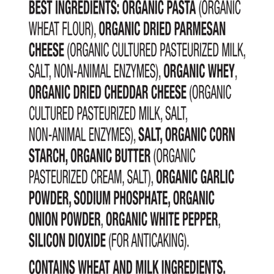 Annie's Organic Peace Pasta & Parmesan, Mac & Cheese