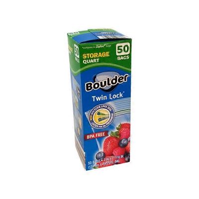Boulder Quart Storage Twin Lock Bags