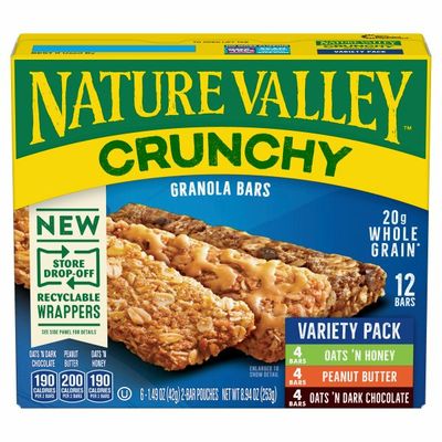 Nature Valley Granola Bars Variety Pack, 12 Count
