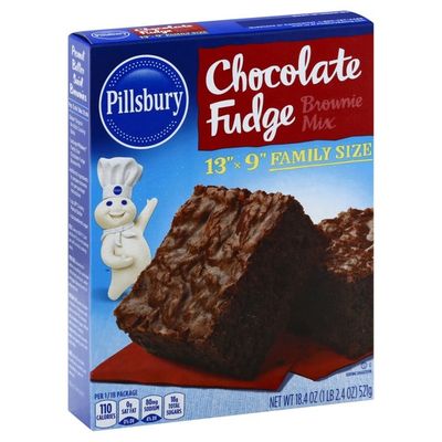 Pillsbury Brownie Mix, Chocolate Fudge, Family Size