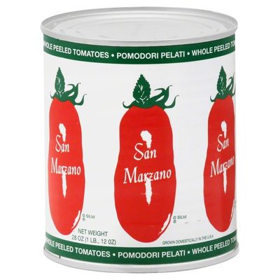 San Marzano Tomatoes, Whole Peeled