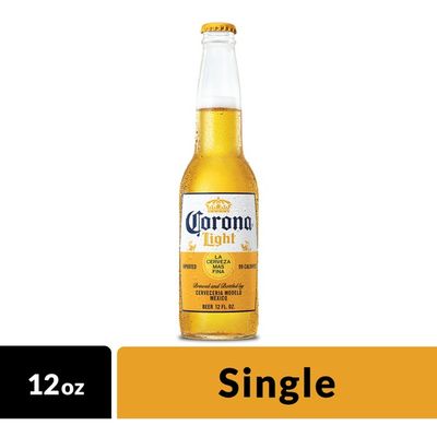 Corona Light Mexican Lager Beer Bottle 12 Fl Oz Instacart