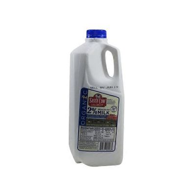 Sassy Cow Creamery Organic 2% Milk