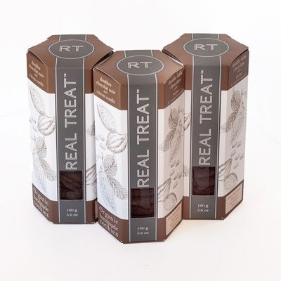 Real Treat Top Shelf Organic Double Dark Chocolate Cookie