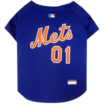 Pets First New York Mets Dog Jersey XS