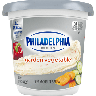 Philadelphia Garden Vegetable Cream Cheese Spread