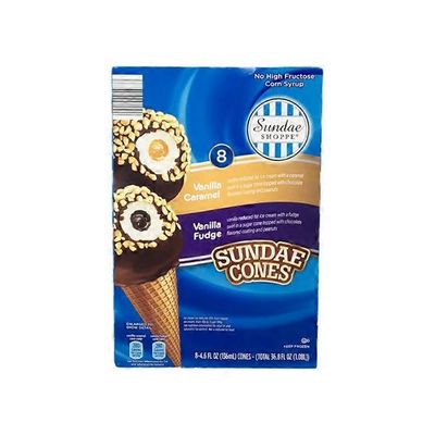 Sundae Shoppe Mixed Sundae Nut Cones