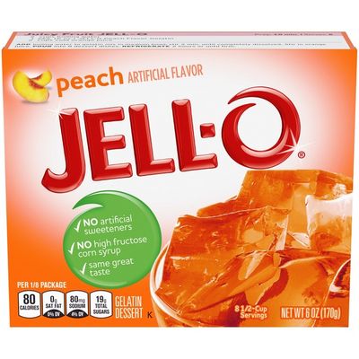 Jell-O Peach Gelatin Dessert Mix