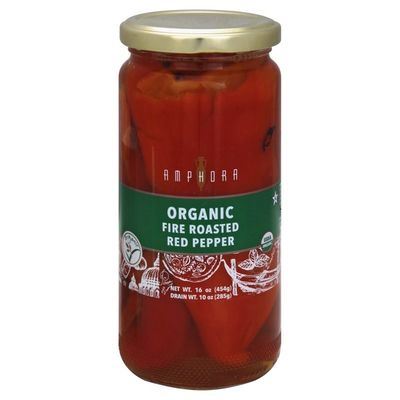Amphora Red Pepper, Organic, Fire Roasted