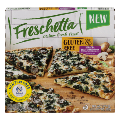 Freschetta Gluten Free Spinach Roasted Mushroom Pizza 1677 Oz - Instacart