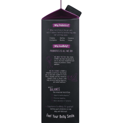 GoodBelly Probiotics Juice Drink Pomegranate Blackberry Flavor