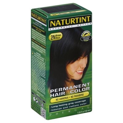 Naturtint Permanent Hair Color, Brown-Black 2N